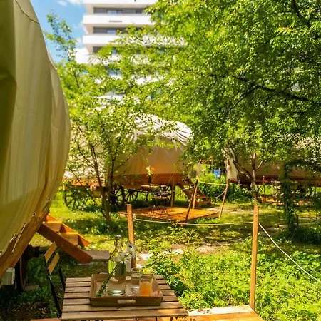 Hotel Dragonfly Gardens - The Wagons à Braşov Extérieur photo
