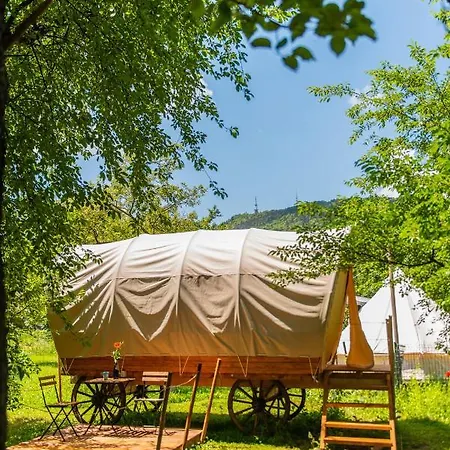 Hotel Dragonfly Gardens - The Wagons à Braşov Extérieur photo